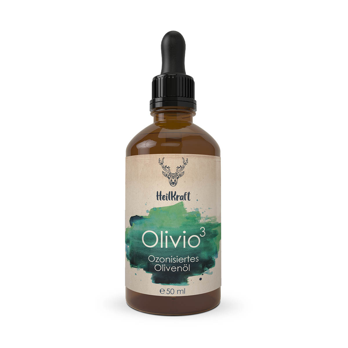 Heilkraft Olivio - Ozonisiertes Olivenöl - 50 Milliliter