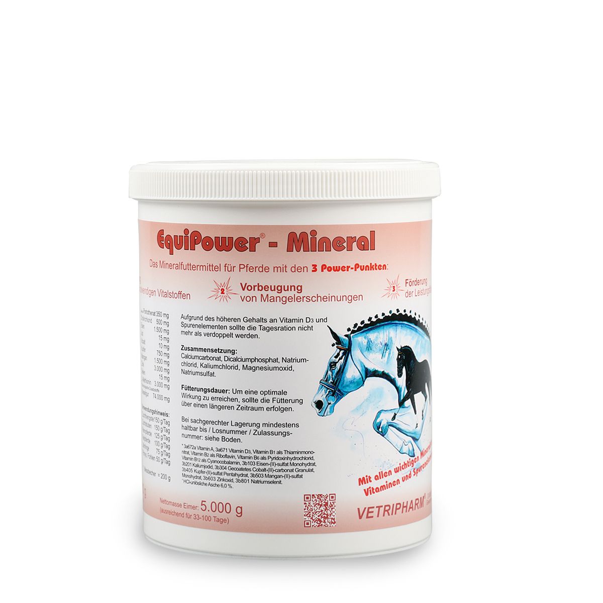 Vetripharm EquiPower - Mineral Nachtisch, Essen, Joghurt